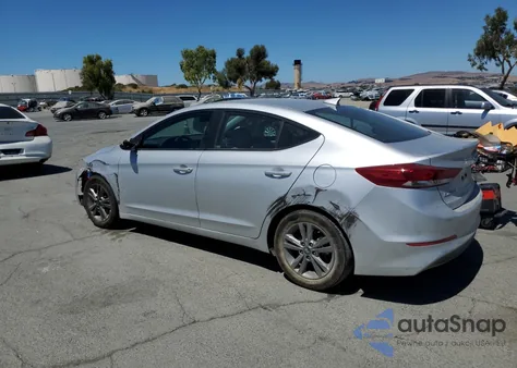 2018 Hyundai Elantra Sel from USA, damaged, VIN 5NPD84LFXJH372693